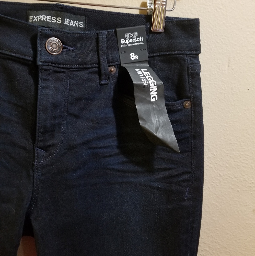 Express Jeans Supersoft 8R Legging MidRise